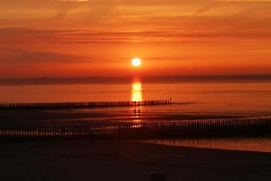 Zonsondergang Cadzand